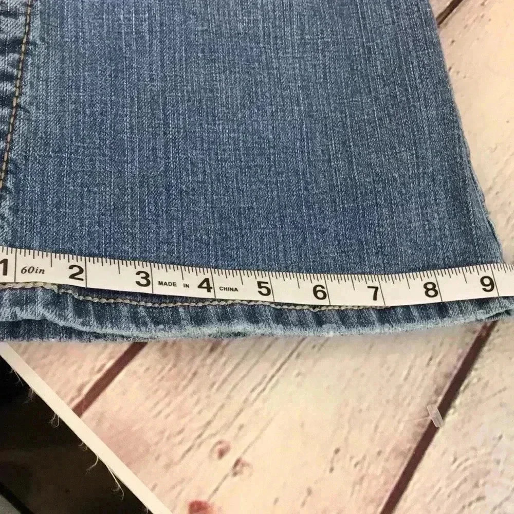 Aeropostale Hailey Skinny Flare Jeans 13/14 short - Picture 13 of 14